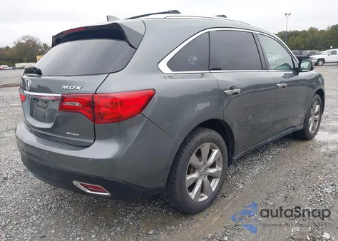 2014 Acura Mdx Advance Pkg W/Entertainment Pkg from USA, damaged, VIN 5FRYD4H89EB039394